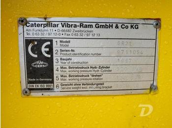 Grappin pour Engins de chantier Caterpillar Vibro-Ram GR21: photos 1