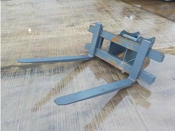 Fourches pour Pelle Fork Frame & Forks 65mm Pin to suit 13 Ton Excavator: photos 1