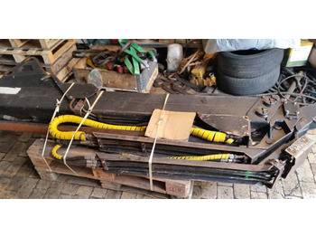 Loglift F71 and CF7 crane second Arm  - Grue auxiliaire