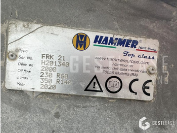 HAMMER FKR21 - Cisaille de démolition pour Engins de chantier: photos 5