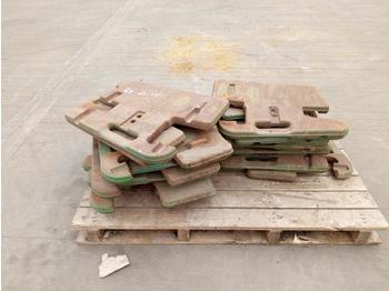 Contrepoids pour Tracteur agricole John Deere Counterweights to suit Tractor (16 of): photos 1