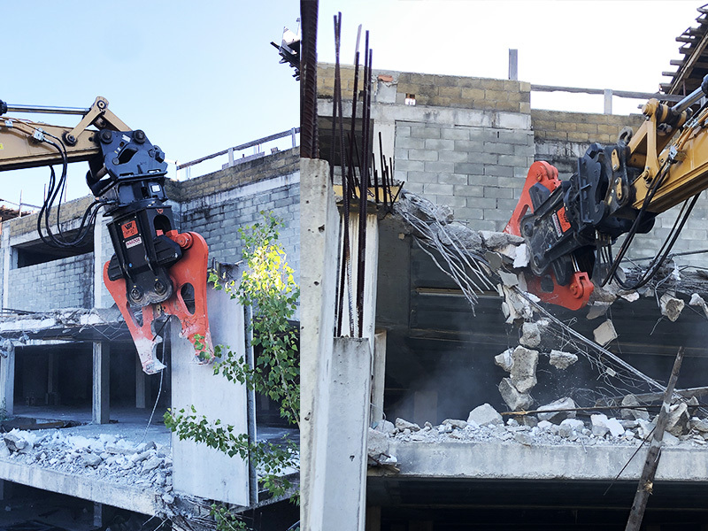 Cisaille de démolition pour Pelle neuf VTN HP21+ Hydraulic  Demolition Crusher With Booster  2230 KG: photos 3