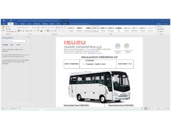 Leasing ISUZU TURQUOISE - bus interurbain
