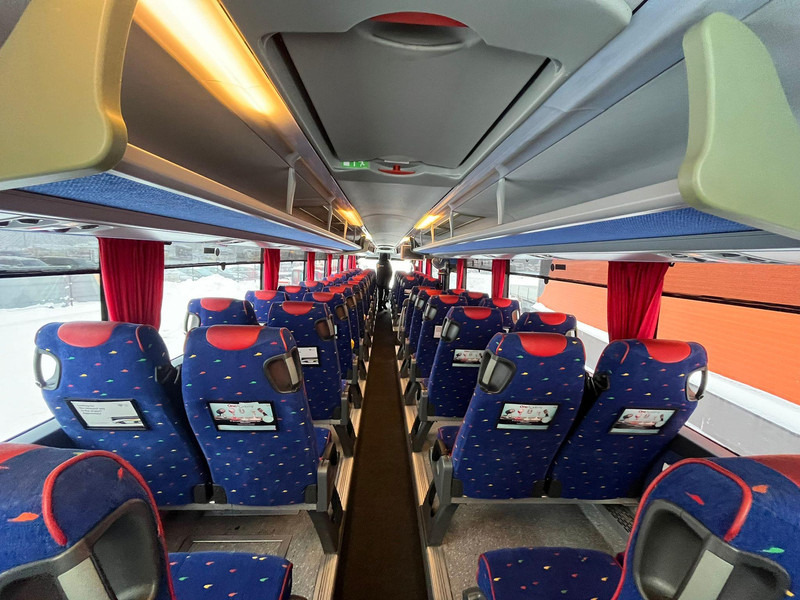 Bus interurbain Scania K 360 6x2 Omniexpress EURO 6 ! / 62 + 1 SEATS / AC / AUXILIARY HEATING: photos 19