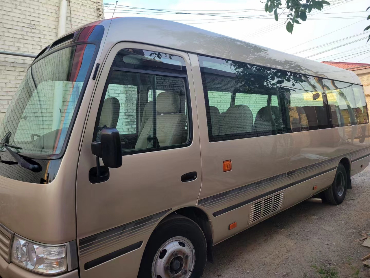 Minibus, Transport de personnes TOYOTA Coaster city bus passenger bus van coach: photos 3