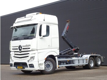 Camion ampliroll Mercedes-Benz ACTROS 2648 6x2 / ABROLKIPPER / HOOKLIFT