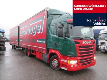 Camion bâche Scania G 410 LB 6x2*4 MLB Komplettzug Lenk Liftachse CODE