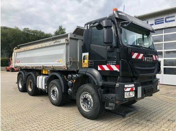 Camion benne Iveco TRAKKER 450 8x4 EEV Dreiseitenkipper Meiller