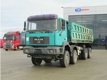 Camion benne MAN 35.414 8x6, THREESIDED