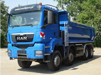Camion benne MAN TGS 35.440 8x8 EURO5 Muldenkipper TOP