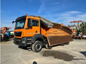 Camion benne MAN TG-S 35.440 8x6 BB 4-Achs Kipper Bordmatik Schal