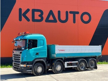 Camion benne Scania R 480 8x2
