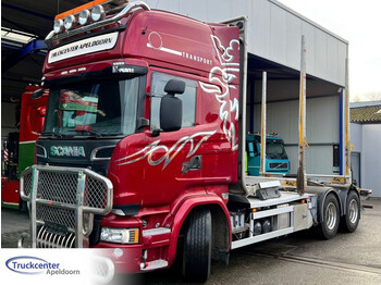 Scania R730 V8 6x4, Euro 6, Retarder, Craneframe, Bullbar, Topline. - camion grumier