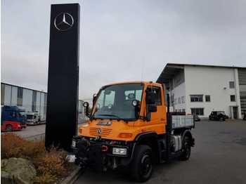 Mercedes-Benz UNIMOG U300 4x4 Hydraulik Standheizung Klima  - Camion plateau
