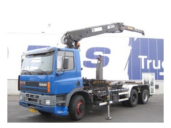 Ginaf M 3132-S mit Jonsered 2190 - Camion porte-conteneur/ Caisse mobile