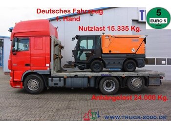DAF XF105.460 Spezial Baumaschinen Trecker - camion porte-voitures