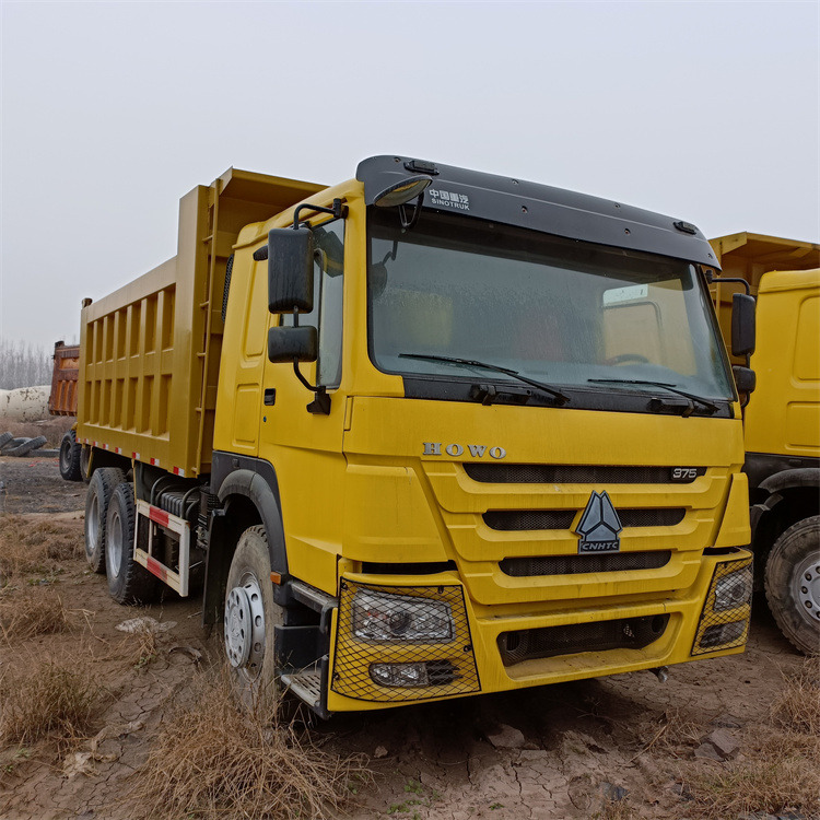 Camion benne HOWO HOWO 6x4-375 Tipper-Yellow: photos 10