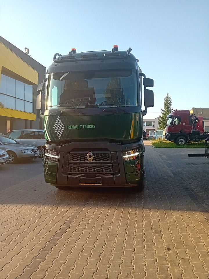 Camion grumier pour transport de bois neuf Hydrofast C Renault Truck P6x4 13 L E6 green: photos 8