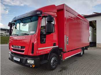Camion pour le transport de boissons Iveco Eurocargo ML120EL21 Getränkepritsche+LBW Abbiege: photos 1