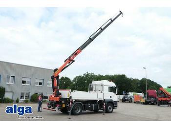 Camion benne, Camion grue MAN 18.440 TGS BLH 4x4, Kran Palfinger PK18502, Funk: photos 1