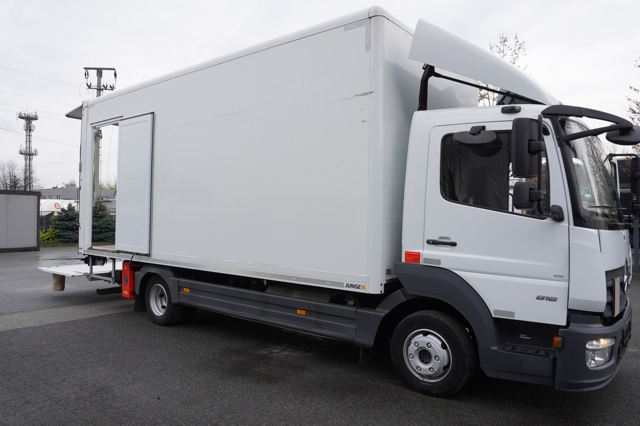 Camion fourgon MERCEDES-BENZ Atego 818 E6 container 15 pallets / tail lift: photos 8