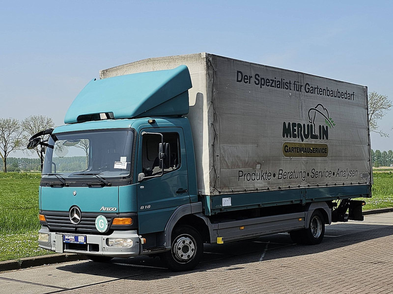 Camion à rideaux coulissants Mercedes-Benz ATEGO 818 manual german truck: photos 3