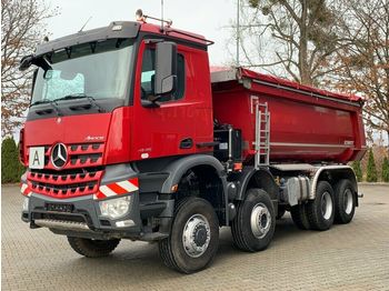 Camion benne Mercedes-Benz Arocs 4145 8x6 Euro 6 Muldenkipper Schmitz: photos 1