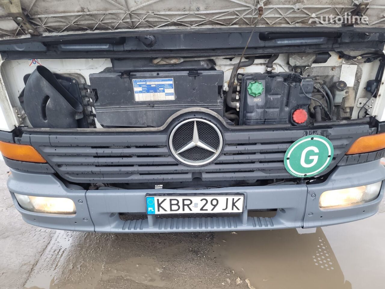 Camion plateau Mercedes-Benz Atego 815: photos 7