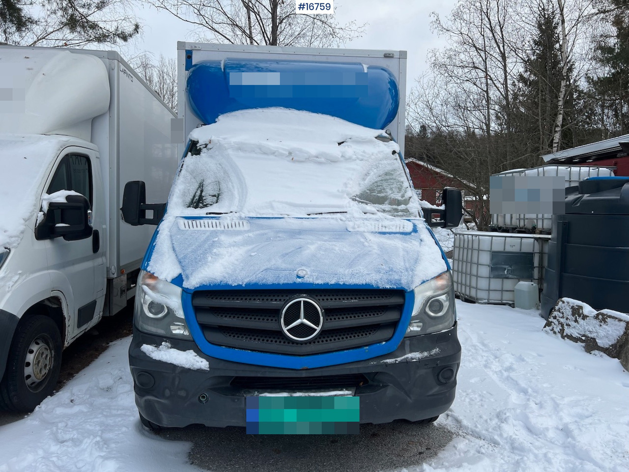 Camion fourgon Mercedes Sprinter: photos 3