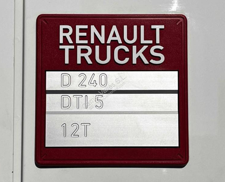 Camion à rideaux coulissants Renault Gamme D 12.240: photos 19
