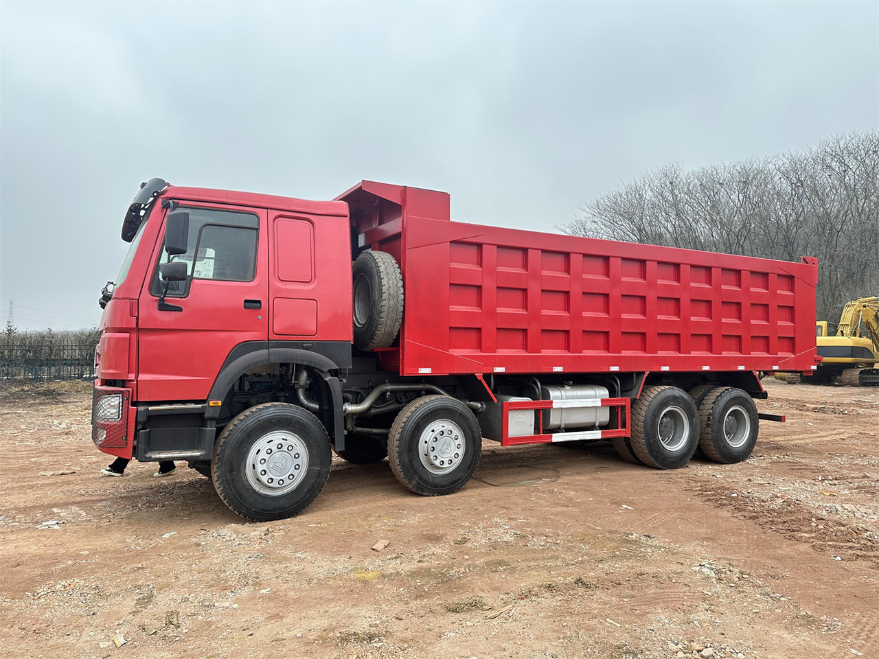 Camion benne pour transport de silo SINOTRUK HOWO 371 Dump truck: photos 5