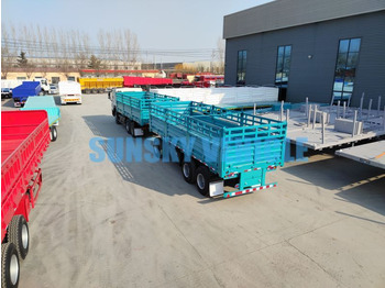 Camion plateau pour transport de matériaux granulaires neuf SUNSKY Warehouse truck with full trailer: photos 2