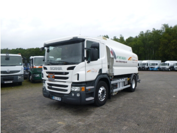 Camion citerne pour transport de carburant Scania P230 4x2 fuel tank alu 12.7 m3 / 4 comp: photos 1
