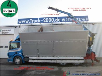 Camion benne, Camion grue Scania P380 Glas Metall Wertstoff Recycling 37m³ 1.Hand: photos 1