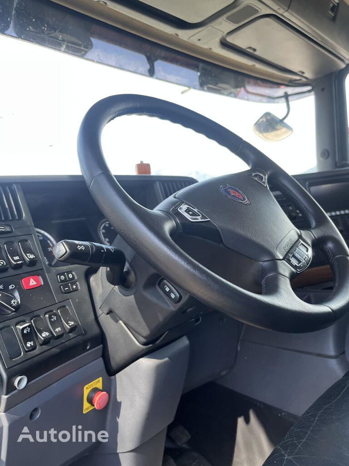 Camion benne, Camion grue Scania P400: photos 8