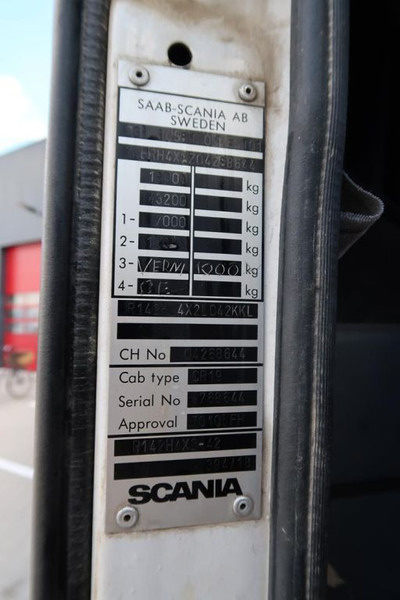 Camion benne, Camion grue Scania R142-V8 142: photos 9