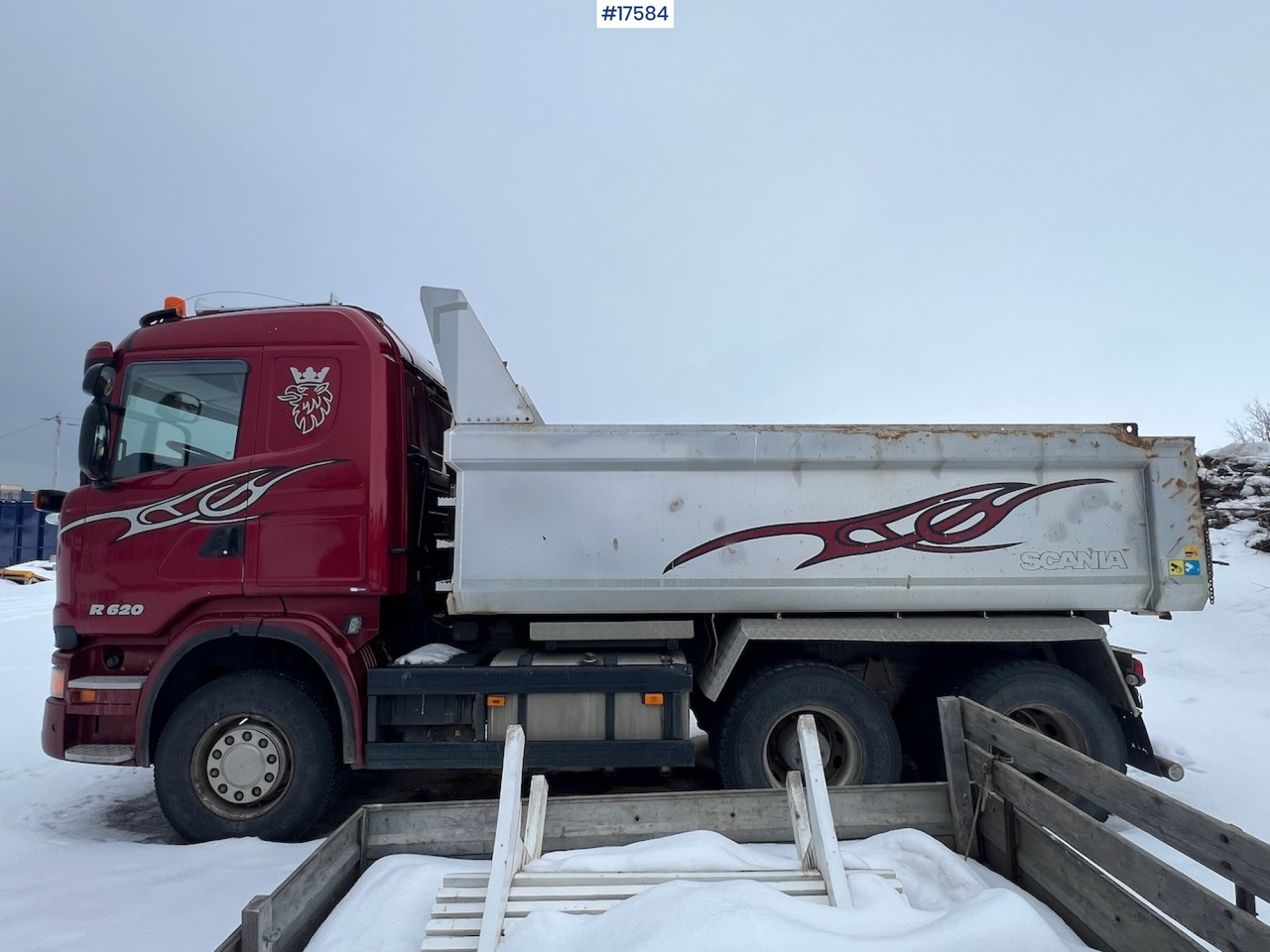 Camion benne Scania R620: photos 3