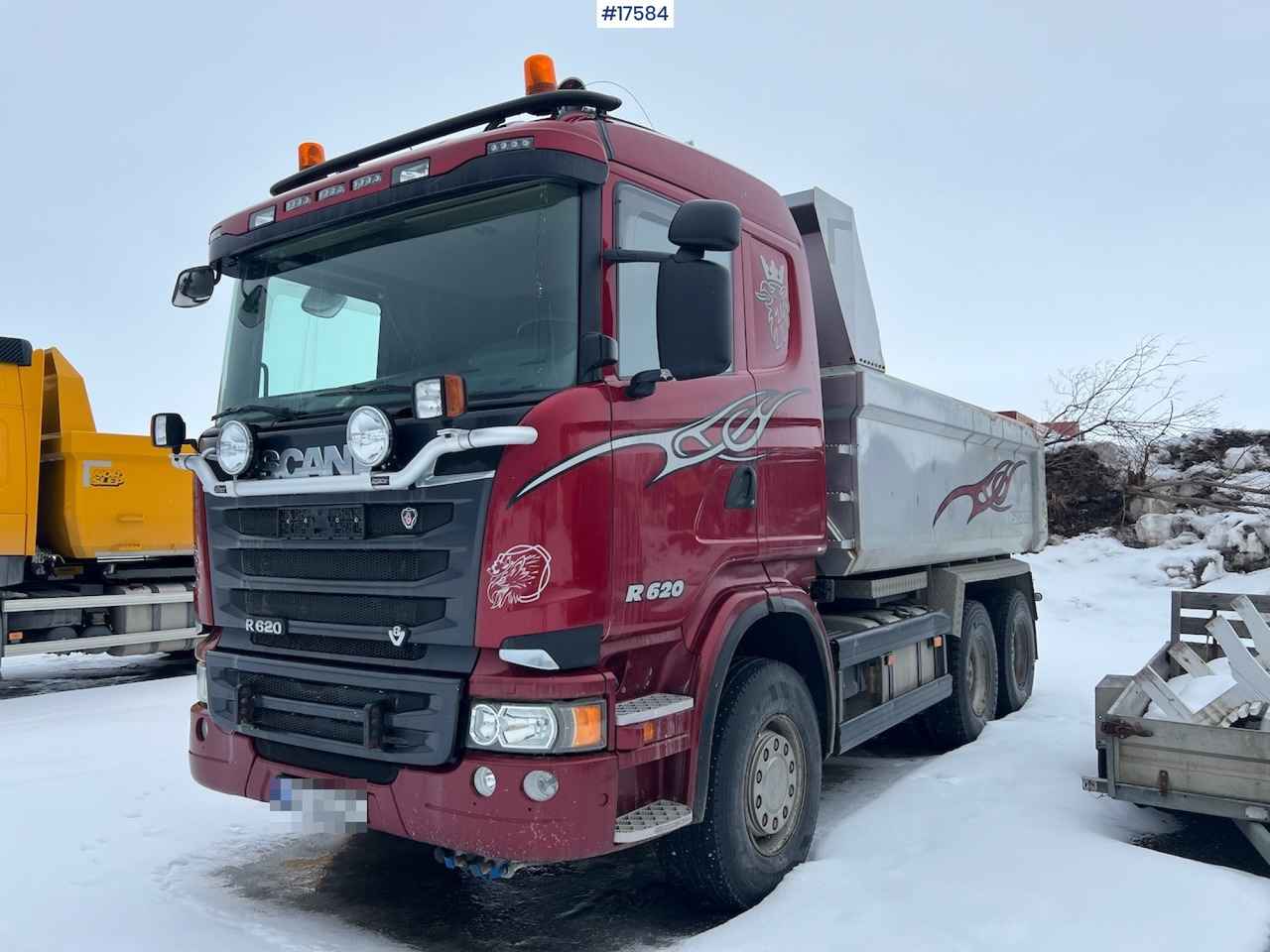 Camion benne Scania R620: photos 14