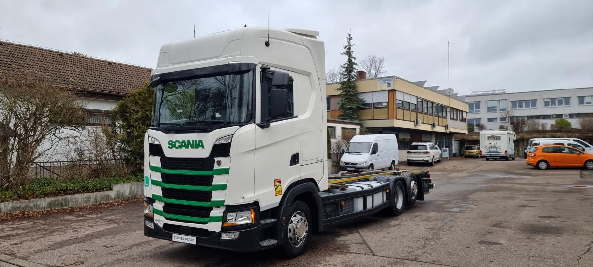 Camion porte-conteneur/ Caisse mobile Scania S 410 6X2 BDF Intarder Lenkachse VANTEC hyd Hubr: photos 2