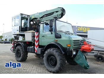 Camion grue, Grue mobile Unimog U 5000/Kampfmittelbeseitigungsfzg./Kran: photos 1