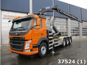 Camion ampliroll, Camion grue Volvo FM 420 8x2 HMF 26 ton/meter laadkraan Welvaarts: photos 1