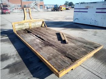 Benne ampliroll 13` x 6`6" Flatbed to suit Hook Loader Lorry: photos 1