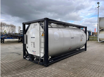 Cuve de stockage neuf CIMC tankcontainers TOP: ONE WAY/NEW 20FT ISO tankcontainer, 25.000L/1-comp., L4BN, UN Portable, T11, steam heating, bottom discharge, more availabl: photos 5