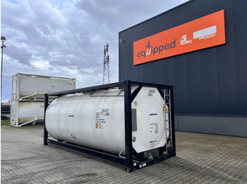 Cuve de stockage neuf CIMC tankcontainers TOP: ONE WAY/NEW 20FT ISO tankcontainer, 25.000L/1-comp., L4BN, UN Portable, T11, steam heating, bottom discharge, more availabl: photos 2