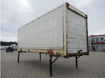 Carrosserie fourgon / - BDF Jumbo Koffer Rolltor 7,45 m
