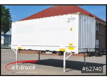 Carrosserie fourgon Krone WB 7,45, Container, stapelbar, Staplertasche