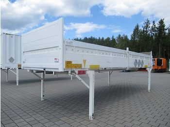 Carrosserie plateau ridelle Krone - BDF-Wechselbrücke Baustoffpritsche