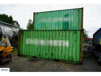 Conteneur maritime 20 fots Container – 5 pcs–