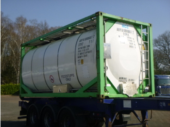 Conteneur citerne, Semi-remorque Danteco Food tank container inox 20 ft / 25 m3 / 1 comp: photos 2
