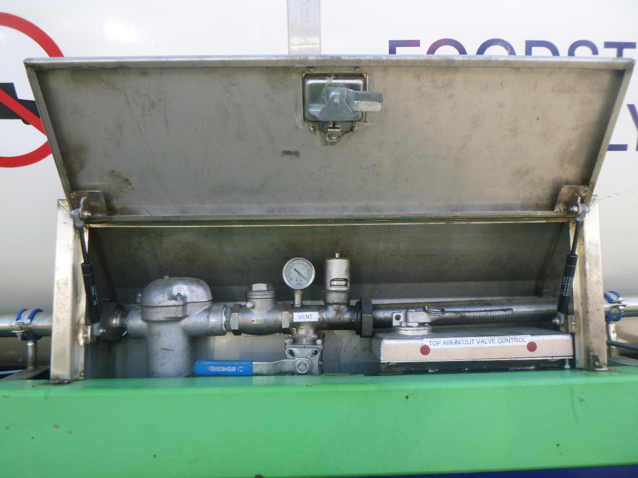 Conteneur citerne, Semi-remorque Danteco Food tank container inox 20 ft / 25 m3 / 1 comp: photos 10